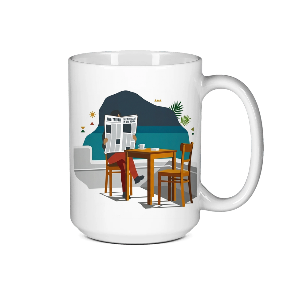 Quiet White Mug
