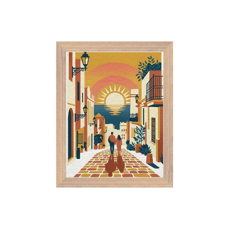 Wood-Framed Art Print