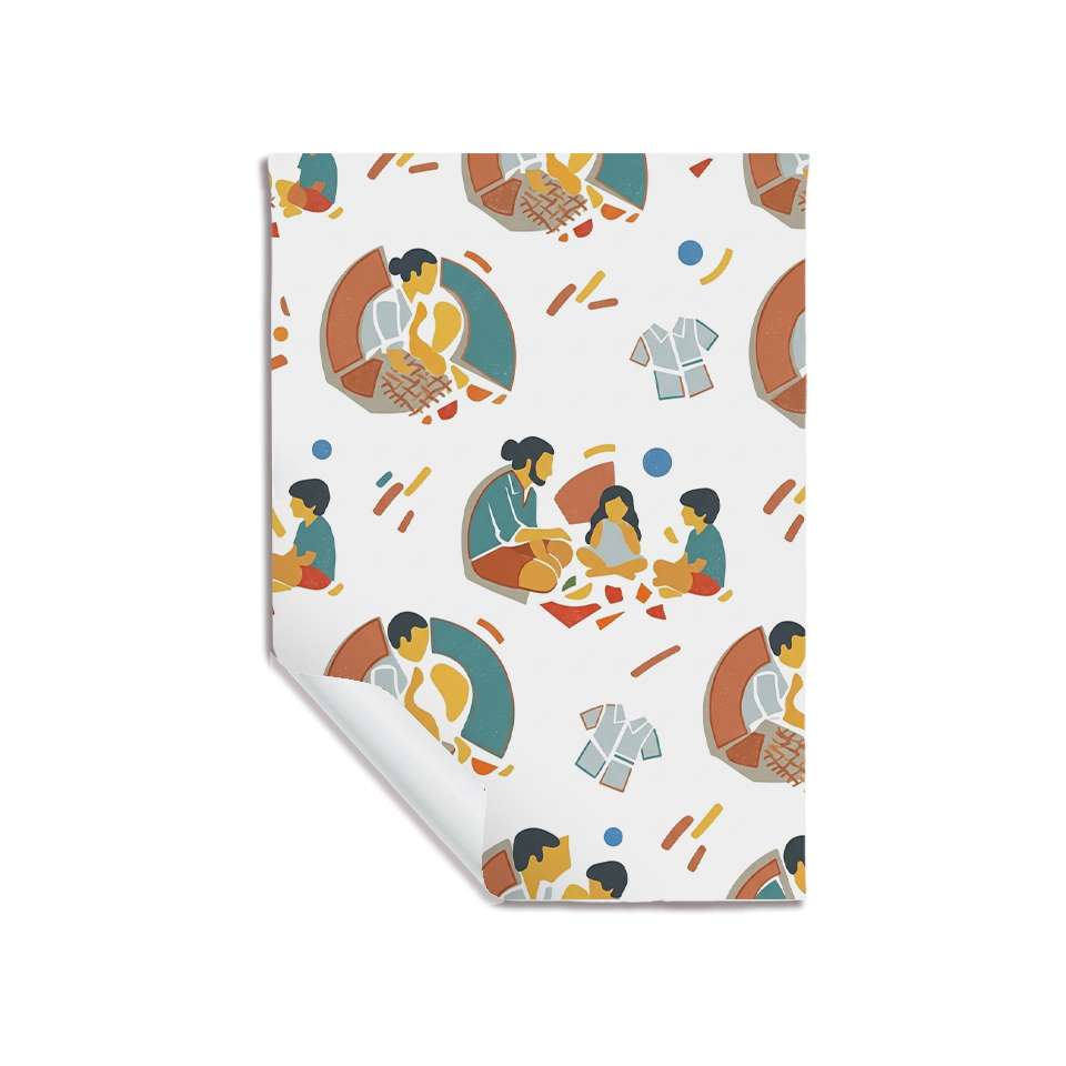 Artful Wrapping Paper