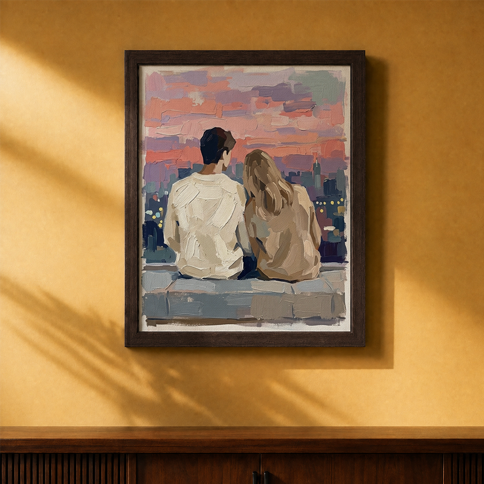 Framed Canvas Print