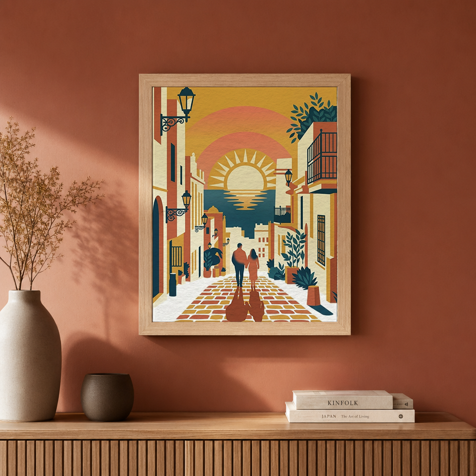 Wood-Framed Art Print